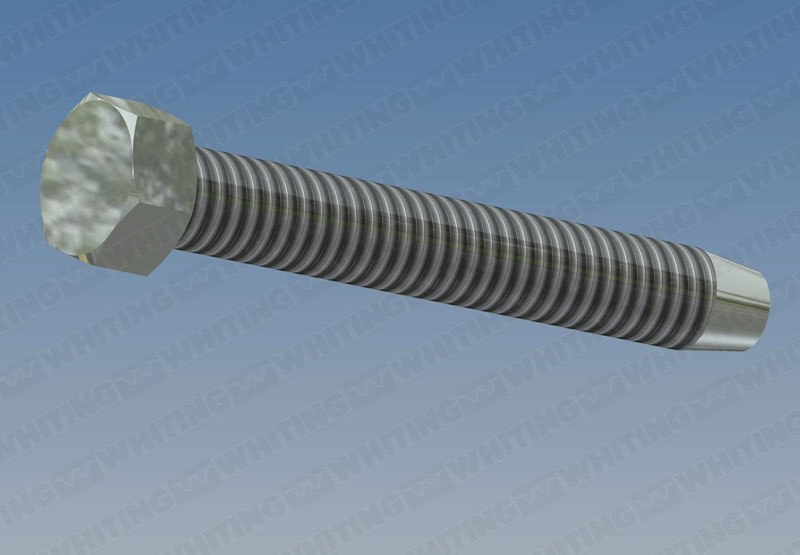 Hex Head Capscrew 1/4-20 X 1-3/4` 